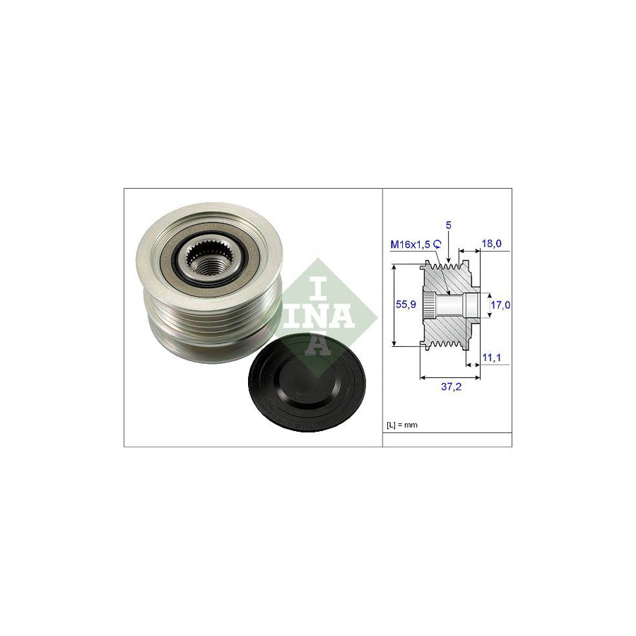 Ina 535 0113 10 Alternator Freewheel Clutch | ML Performance US Car Parts