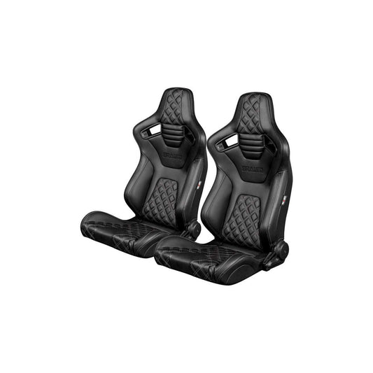 BRAUM Elite-X Series Racing Seats ( Diamond Ed. - Black Piping ) – Pair