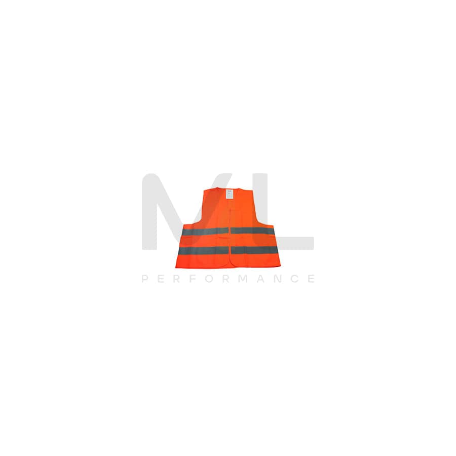 DÖNGES HLF22686 Hi-vis vest Orange, with hook and loop fastener, With reflectors, ISO 20471