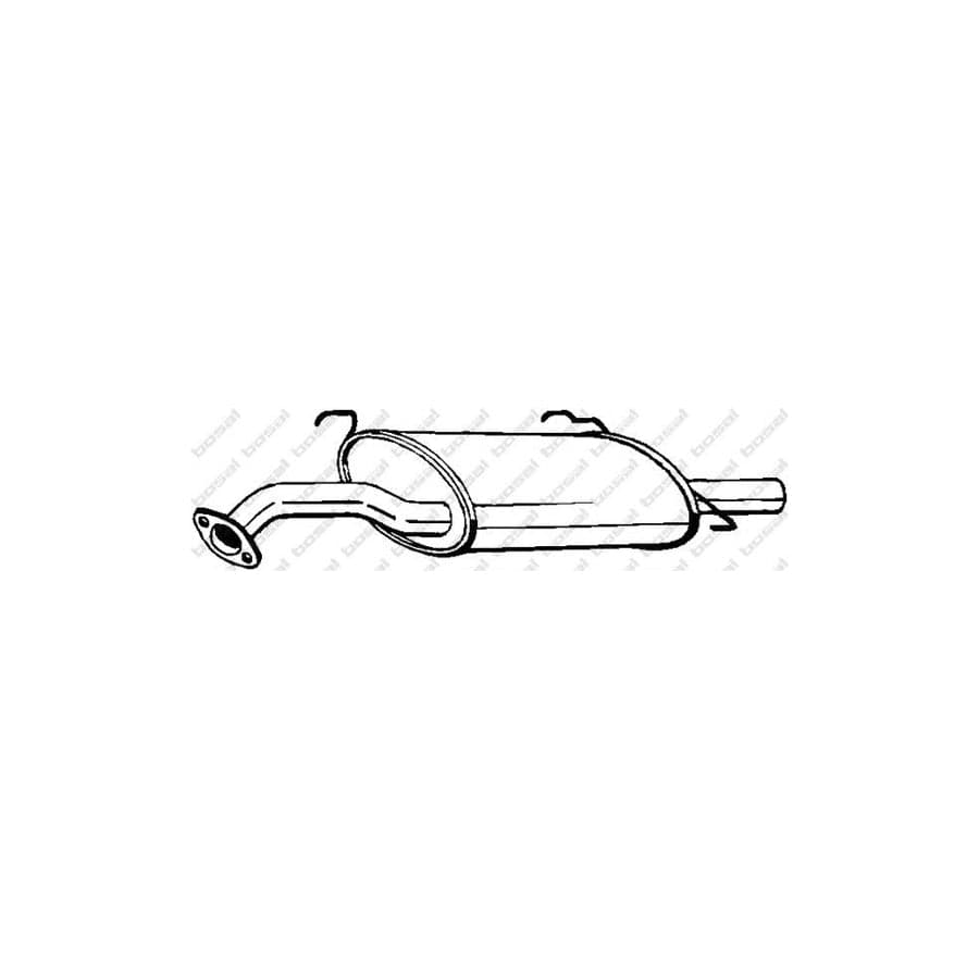 Bosal 228-157 Rear Silencer for Toyota Camry