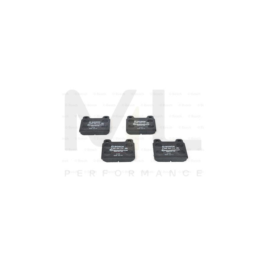 Bosch 0986460113 Brake Pad Set BP495 | ML Performance Car Parts