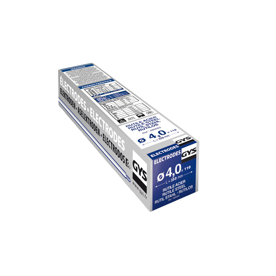 Gys 085053 110 Rutile Electrodes - Steel- Type Gy38 - Ø4.0 Welding Consumables