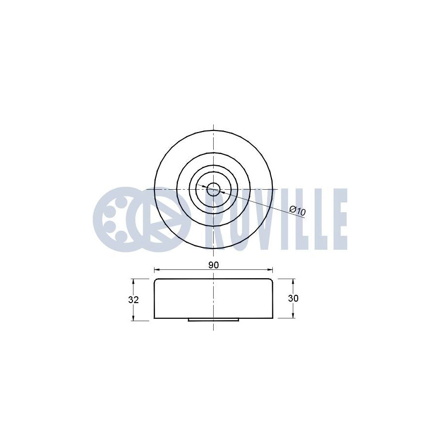 Ruville 59991 Alternator Freewheel Clutch