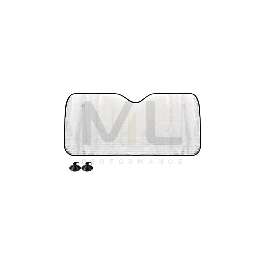 AMiO 01534 Car sun shade Silver, PE (Polyethylene), Quantity: 1