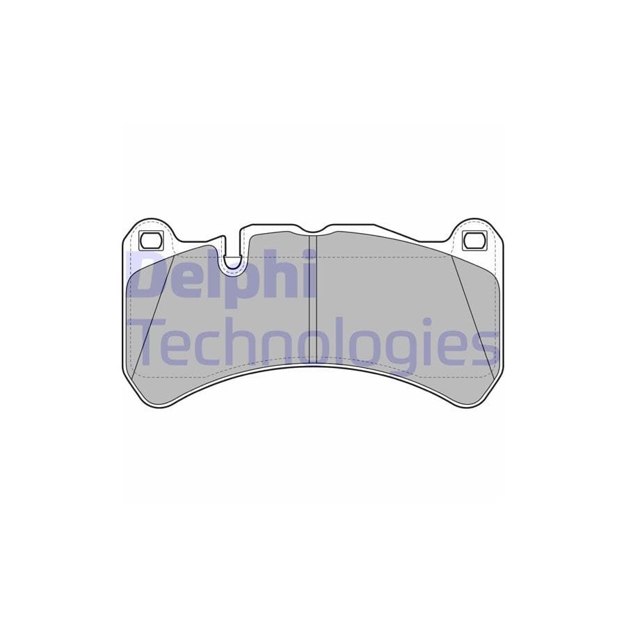 Delphi Lp2053 Brake Pad Set