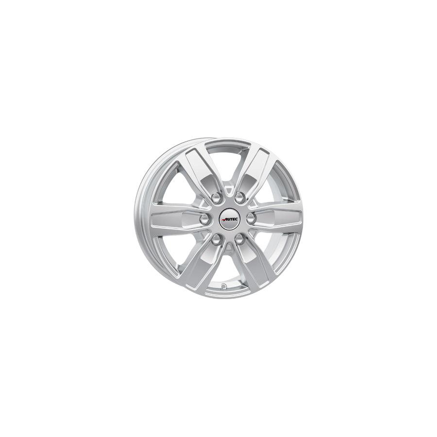 Autec Quantro 7x17 ET57 Q7017576153818 Brilliant Silver Painted Wheel