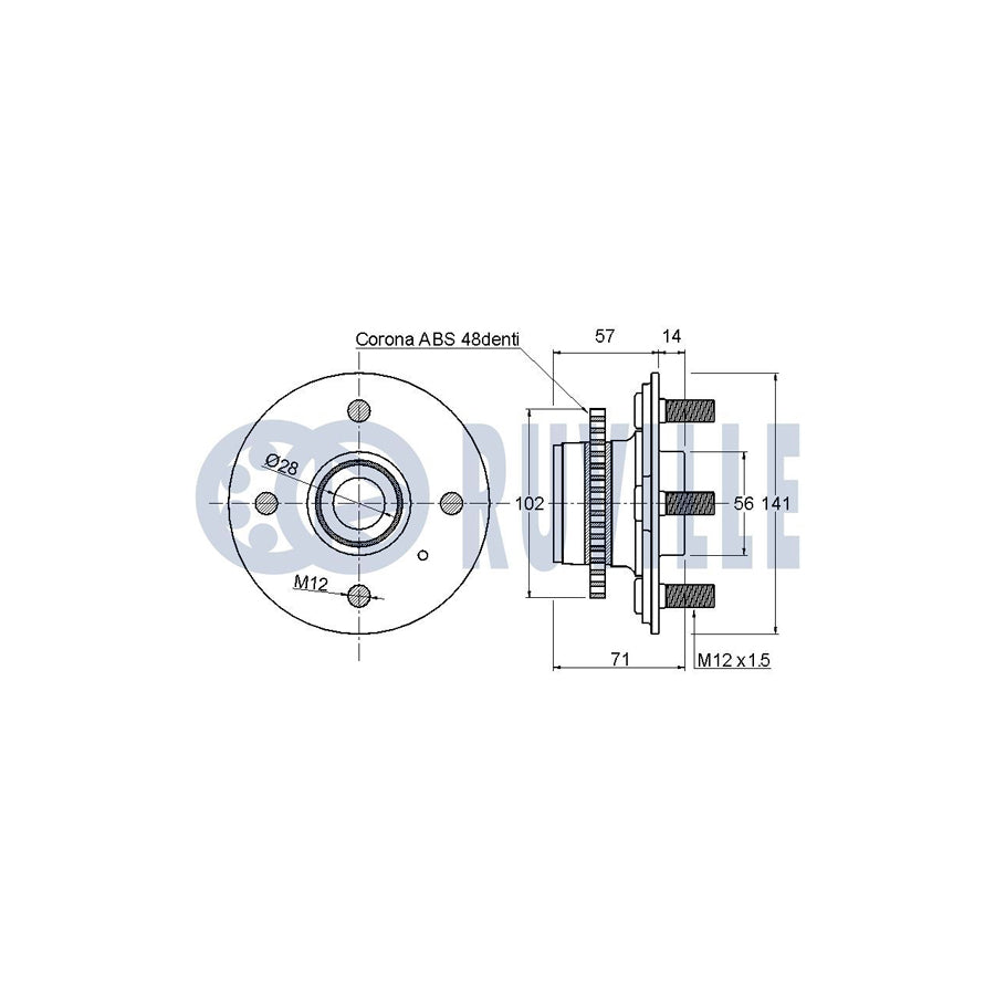 Ruville 55472 Alternator Freewheel Clutch