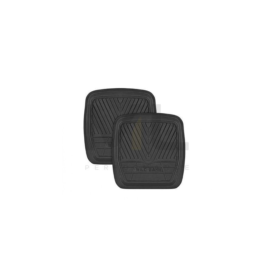 KEGEL 5-8504-785-4010 Floor mat set Elastomer, Rear, Quantity: 2, Black