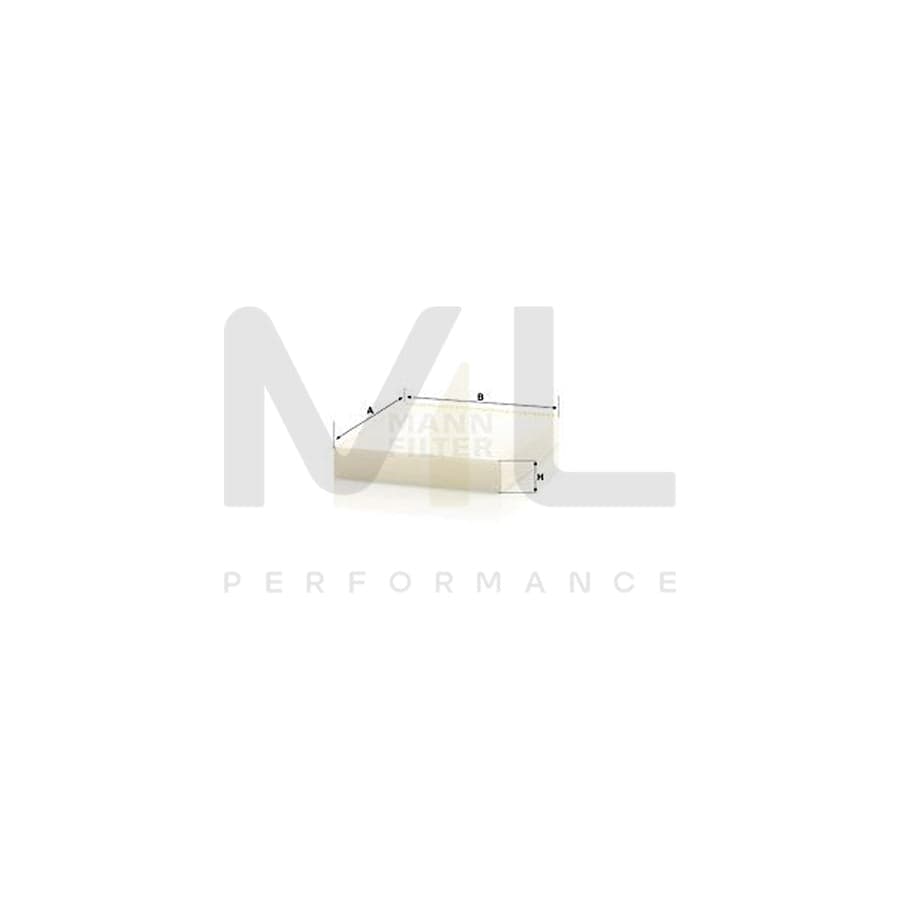MANN-FILTER CU 28 009 Pollen filter Particulate Filter