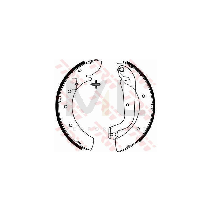 TRW GS8207 Brake Shoe Set | ML Performance Car Parts