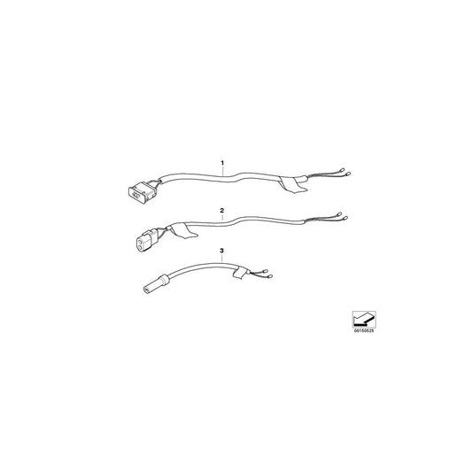Genuine BMW 61126988910 E61 Rep. Kit For Alt. Sensor, Rear Right (Inc. 525i, 550i & 523i) | ML Performance US Car Parts
