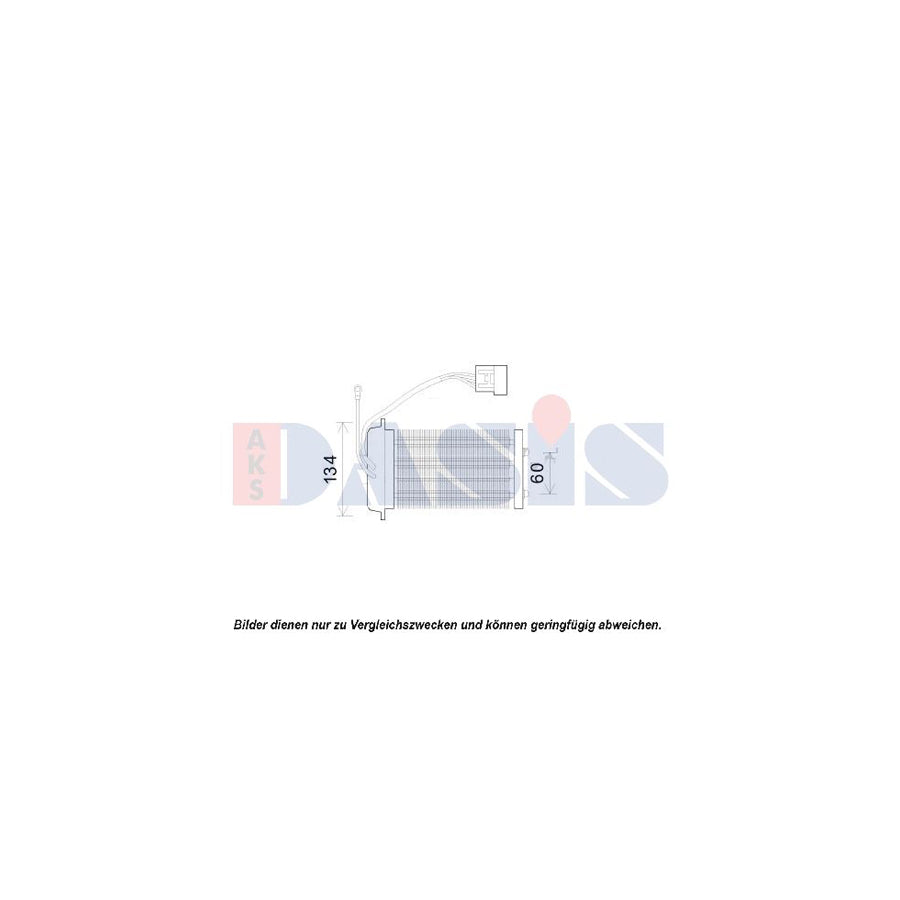 AKS Dasis 569019N Heater Matrix for Hyundai I30