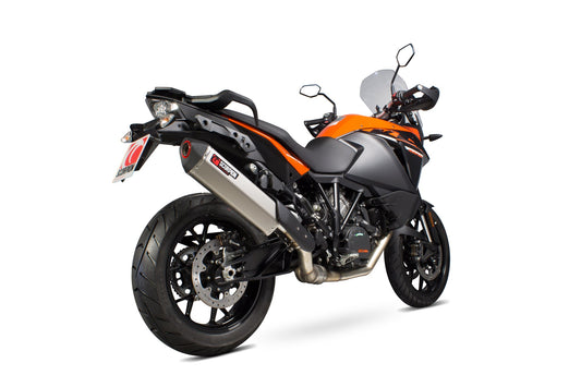 Scorpion RKT85TEO KTM 1090 Adventure Serket Parallel Slip-On - Titanium Sleeve | ML Performance US US