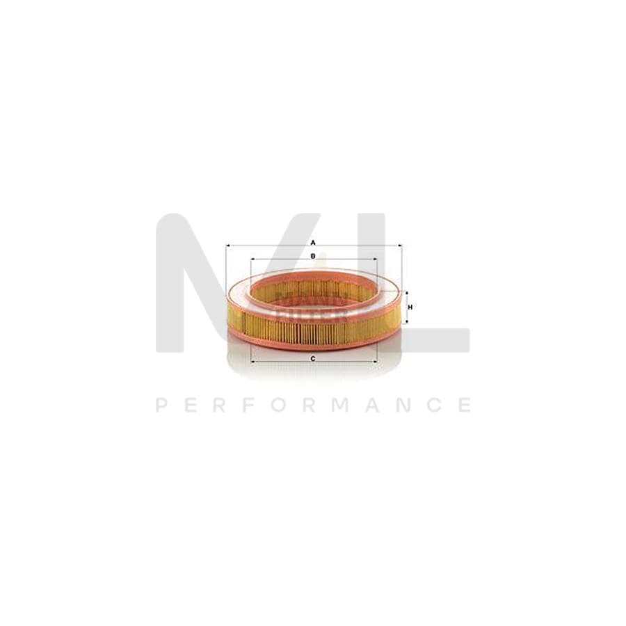 MANN-FILTER C 2540 Air Filter Filter Insert