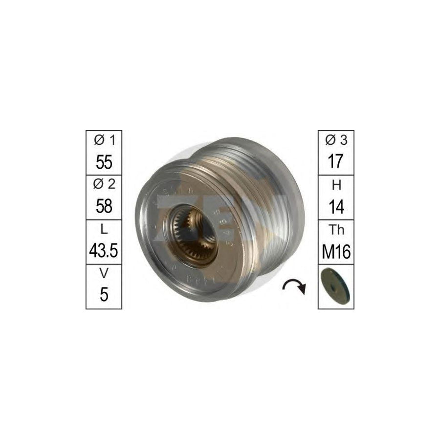 Era 219068 Alternator Freewheel Clutch