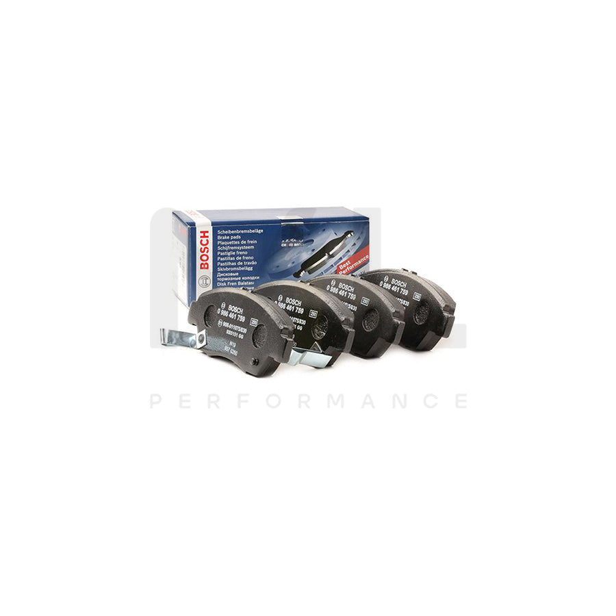 Bosch 0986461759 Brake Pad Set With Acoustic Wear Warning BP609 | ML Performance Car Parts