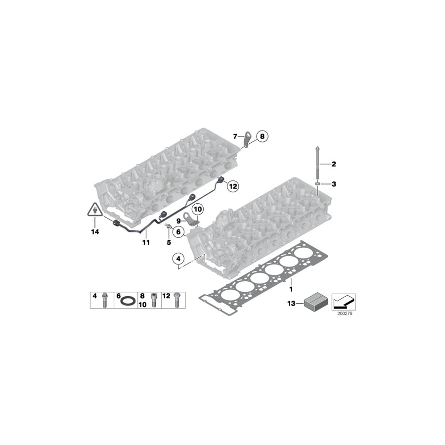 Genuine BMW 11127584361 RR4 F02 Shackle (Inc. Dawn, Cullinan & M760iX) | ML Performance US Car Parts