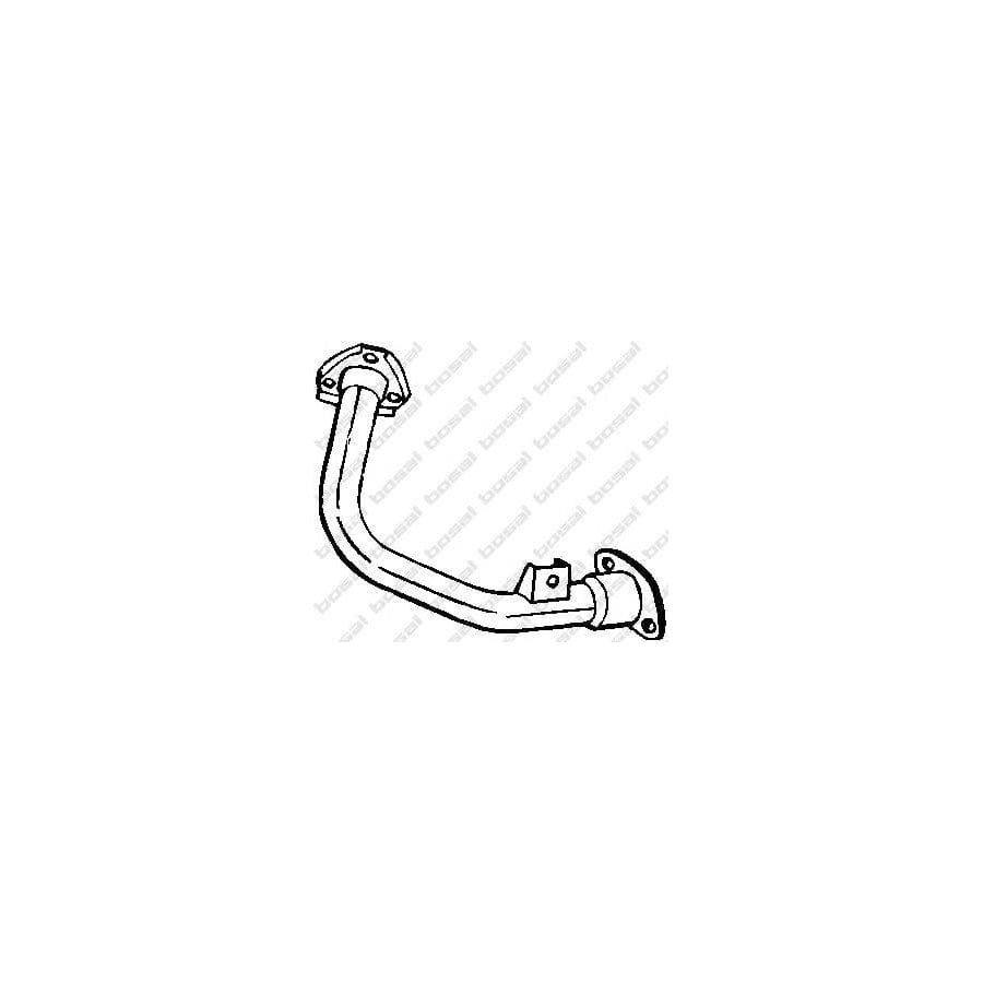 Bosal 737-555 Exhaust Pipe for Citroen Ax