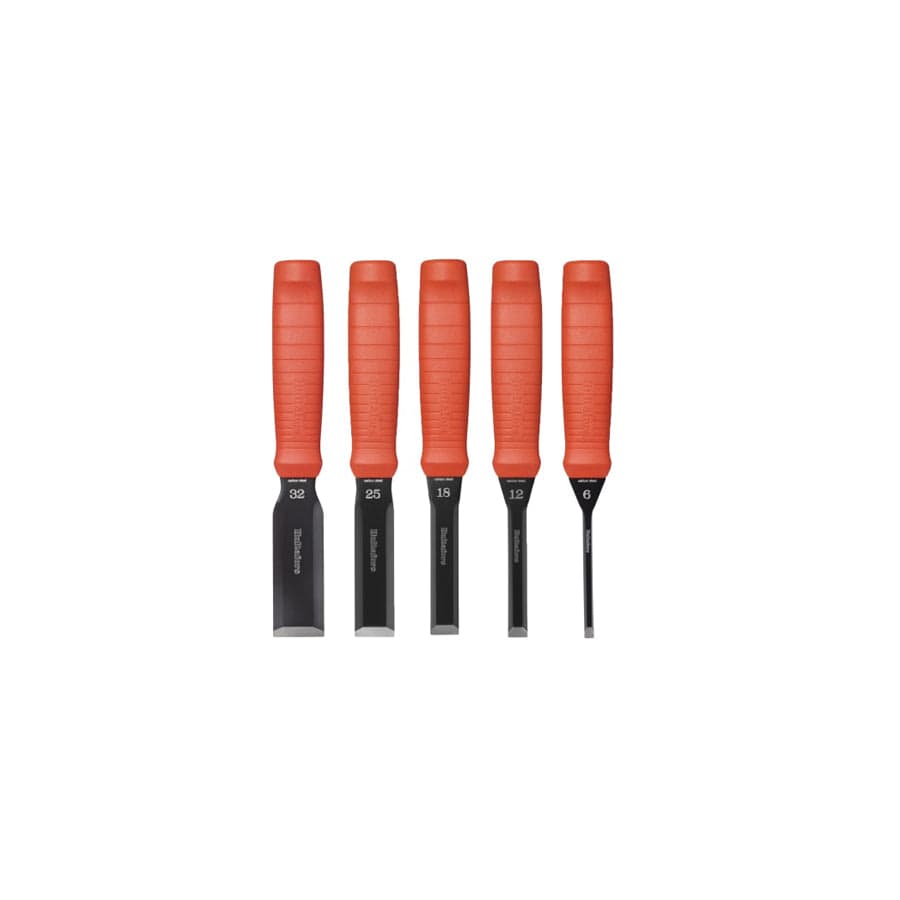 Hultafors HULEDC5 Scandinavian Butt Chisel Set, 5 Piece