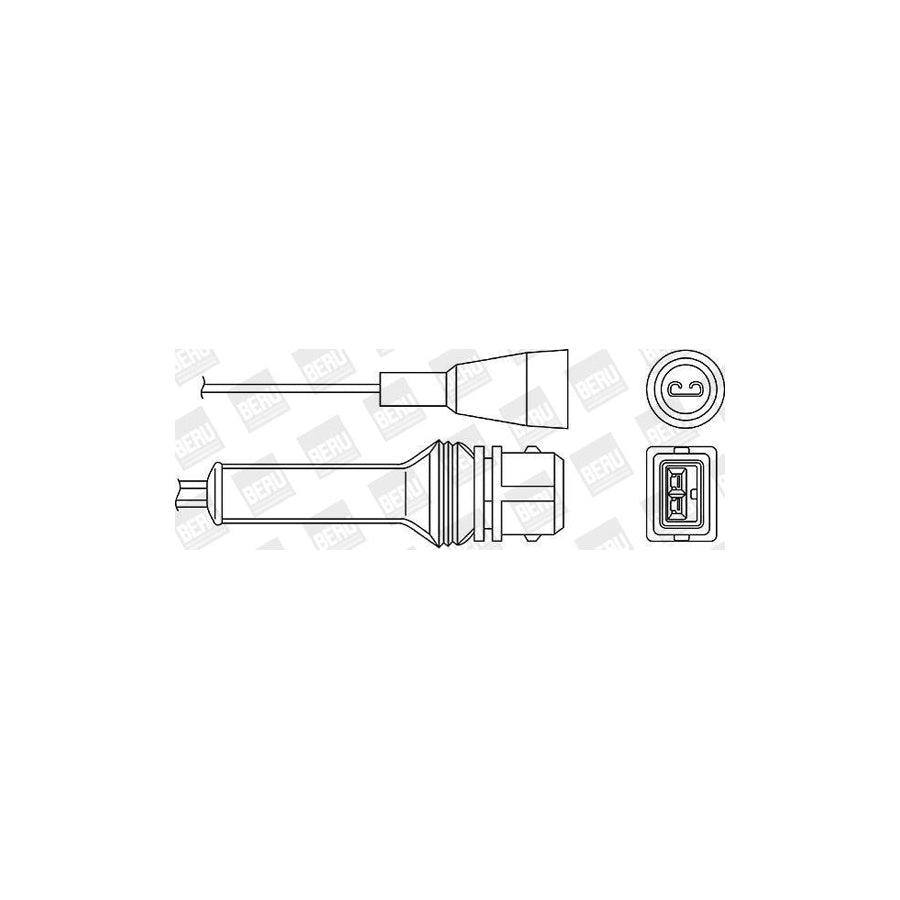 Beru Ozh027 Lambda Sensor