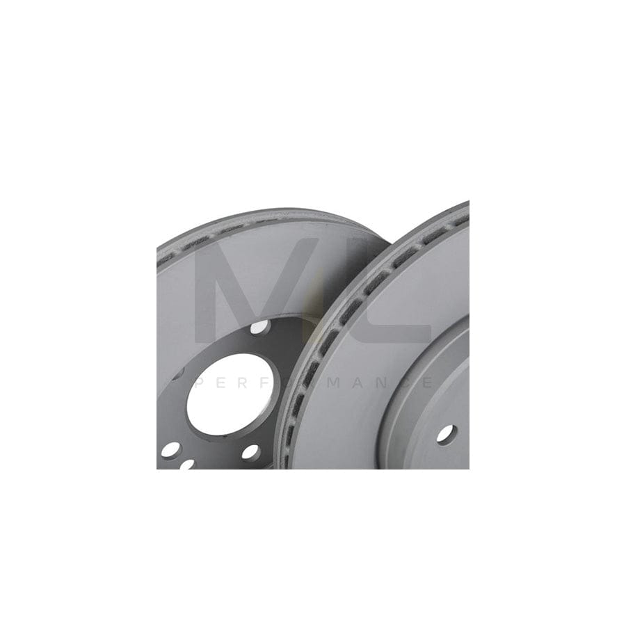 ATE 24.0125-0107.1 Brake Disc Vented, Coated, Alloyed / High-carbon  - 1 piece