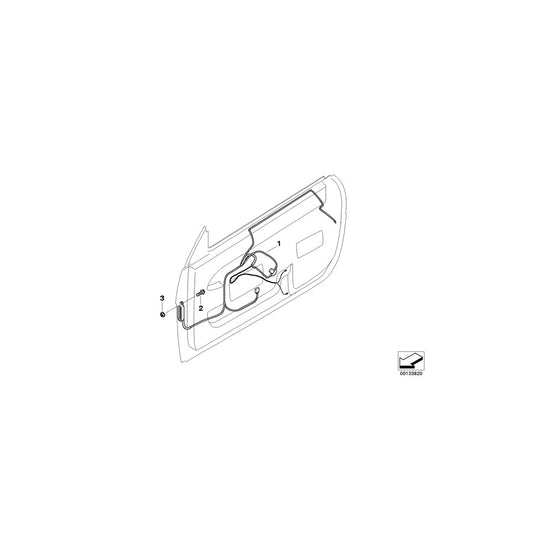 Genuine BMW 61126973905 E64 E63 Wiring Co-Drivers Side (Inc. 635d, 630i & M6) | ML Performance US Car Parts