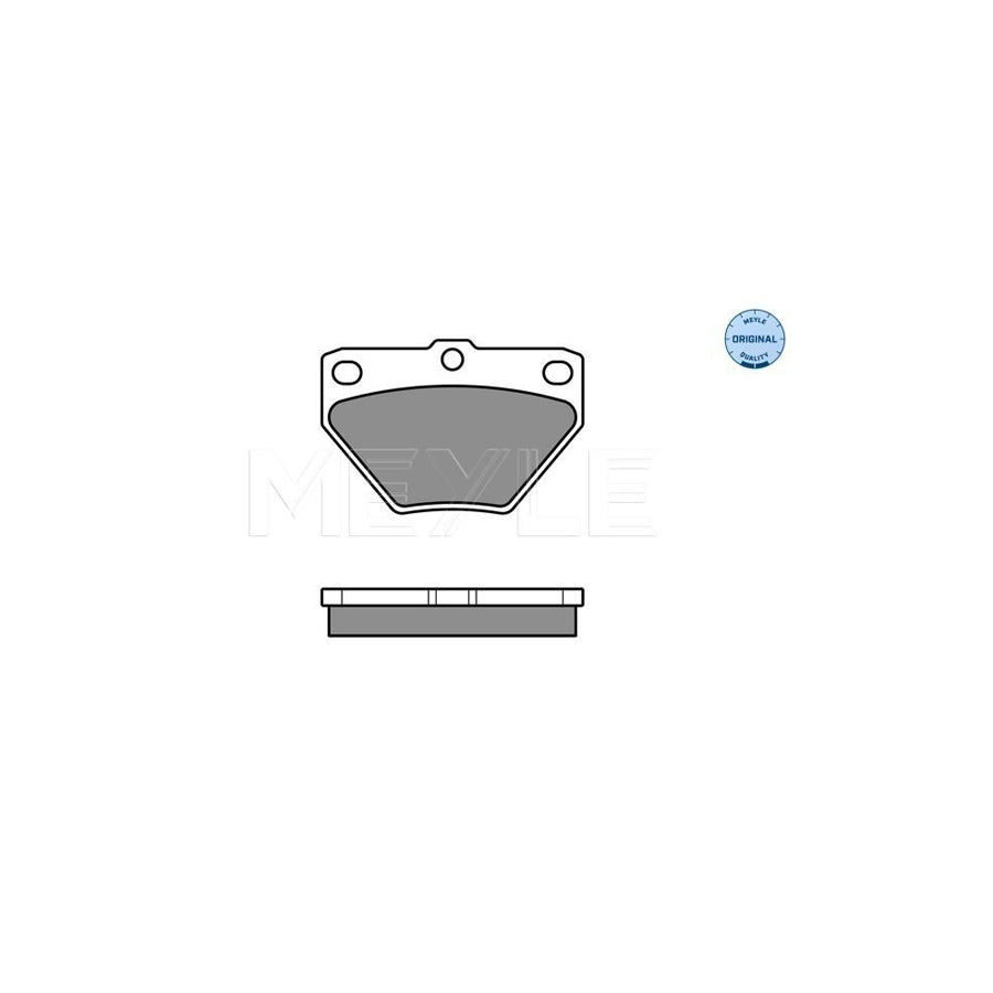 Meyle 025 235 2114/W Brake Pad Set