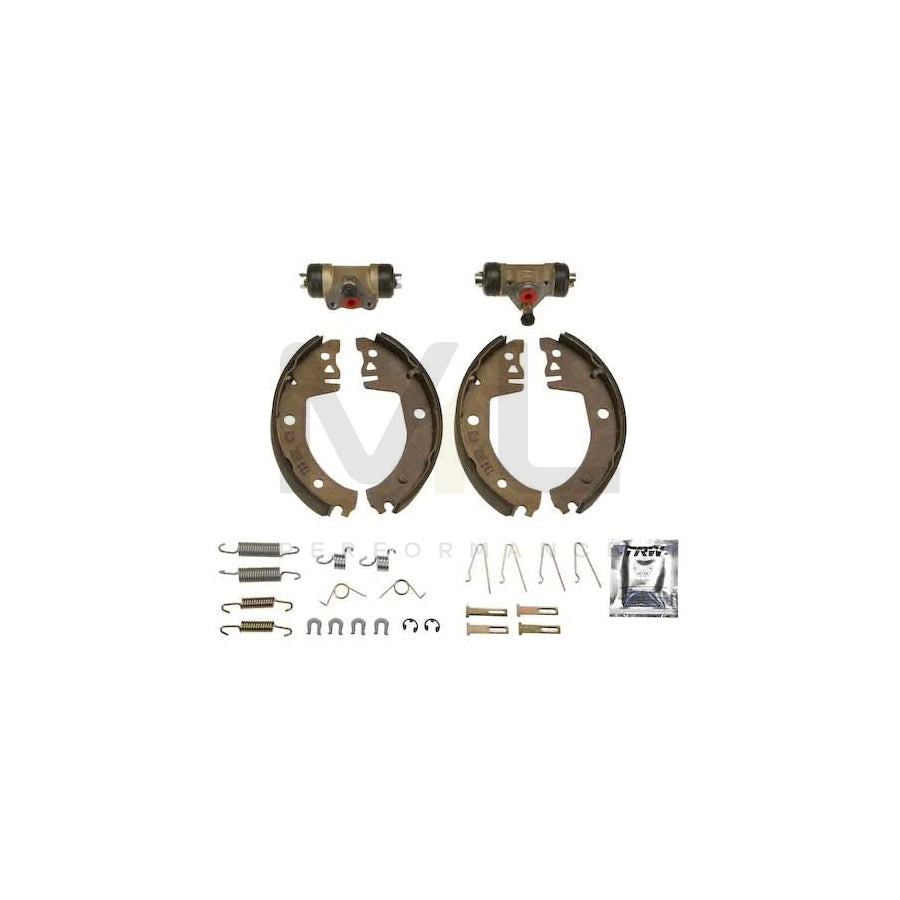 TRW Brake Kit BK1460 Brake Shoe Set for SKODA FAVORIT with wheel brake cylinder | ML Performance Car Parts