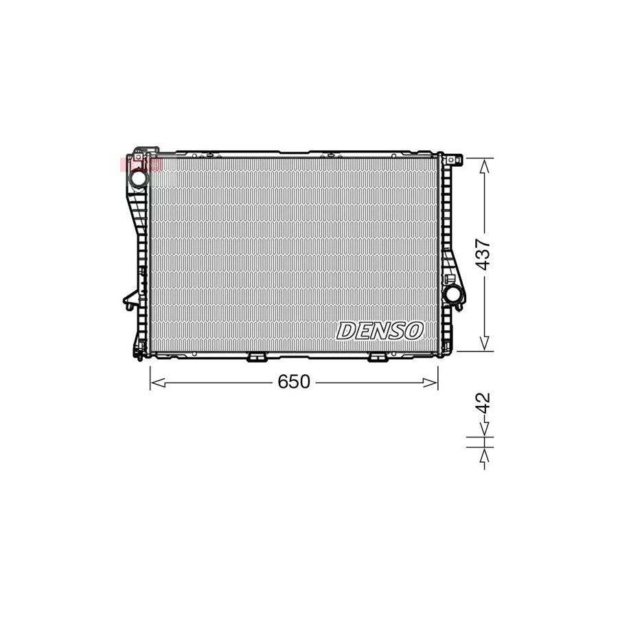 DENSO DRM05048 Engine Radiator