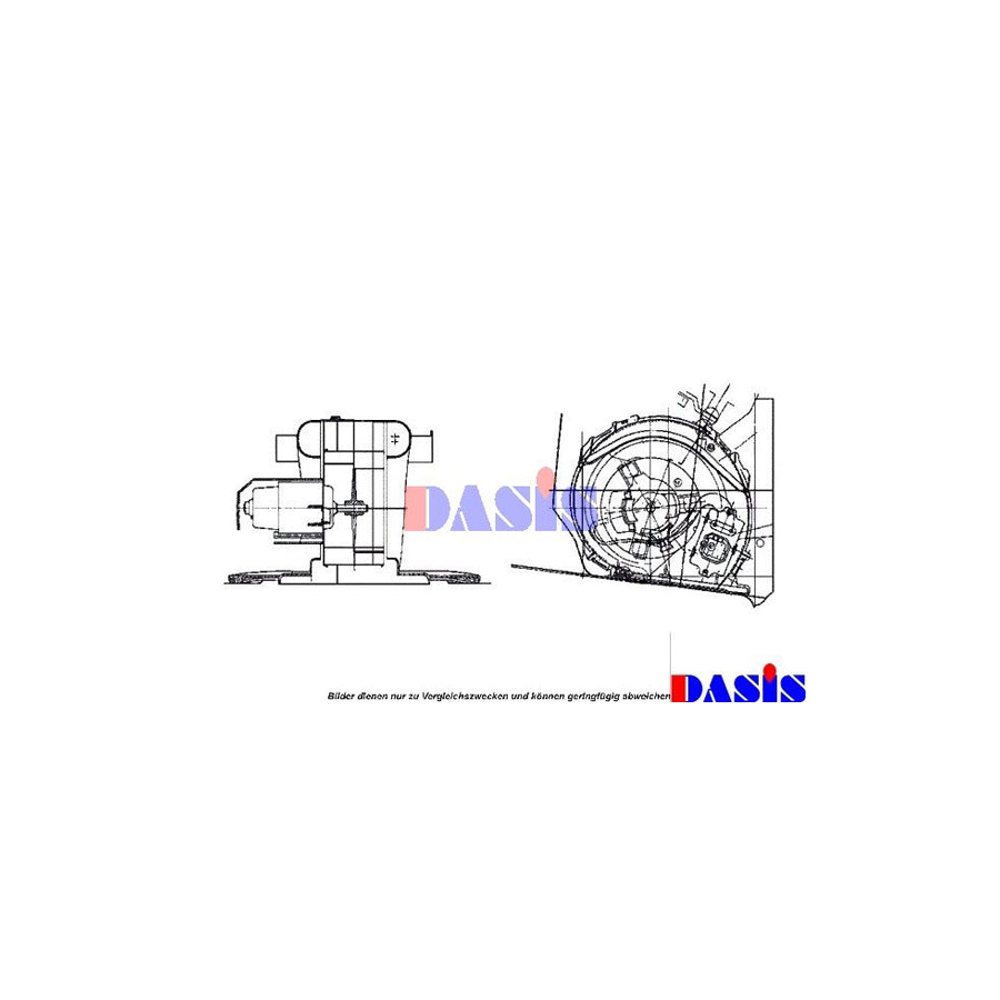 AKS Dasis 740492N Interior Blower