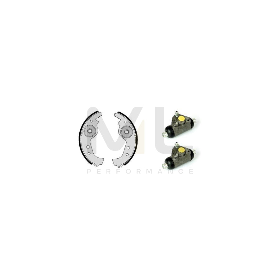 BREMBO STANDARD KIT H 23 009 Brake Shoe Set Ø: 185mm | ML Performance Car Parts