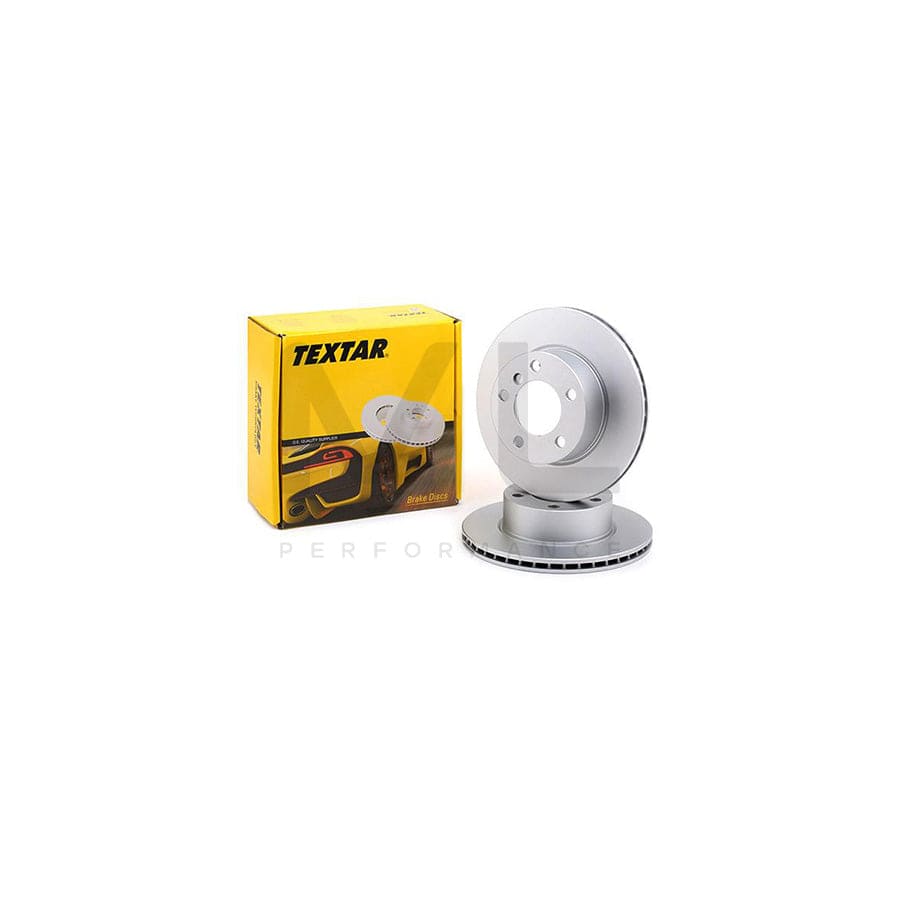 TEXTAR PRO 92238403 Brake Disc Internally Vented, Coated, without wheel hub, without wheel studs | ML Performance Car Parts