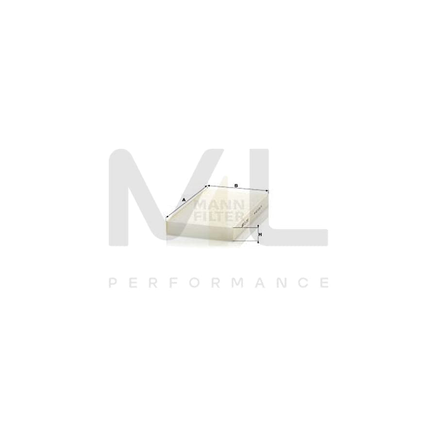 MANN-FILTER CU 2951 Pollen filter Particulate Filter