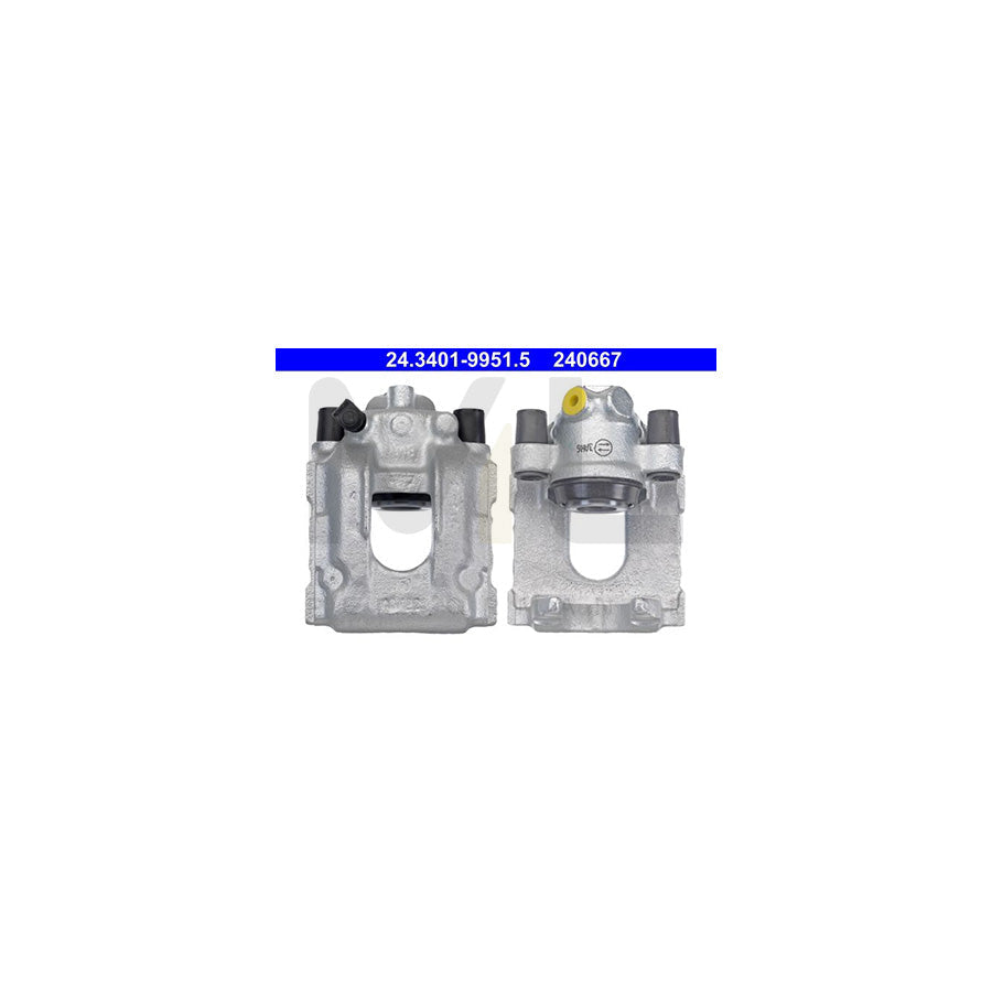 ATE 24.3401-9951.5 Brake Caliper for BMW 3 Series without holder