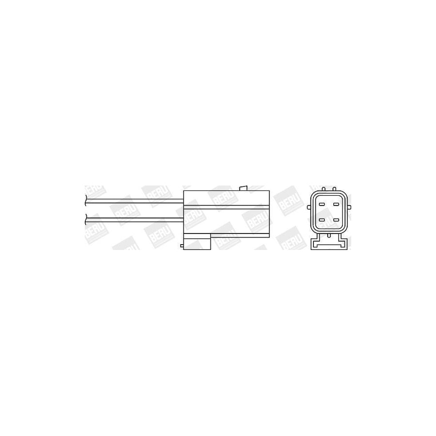 Beru Ozh053 Lambda Sensor