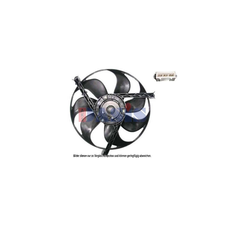 AKS Dasis 328001N Fan Wheel, Engine Cooling