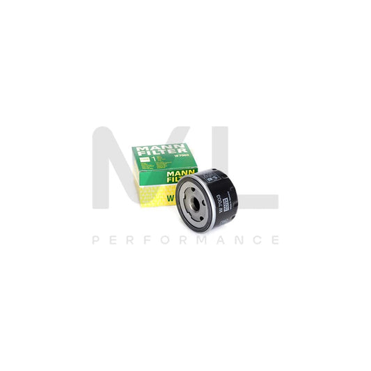MANN-FILTER W 7003 Oil Filter Spin-on Filter, with one anti-return valve
