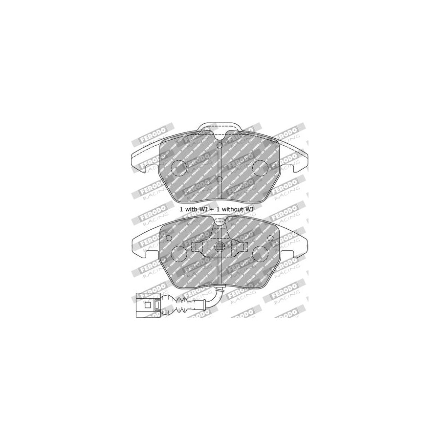 Ferodo Racing FDS1641 Brake Pad Set