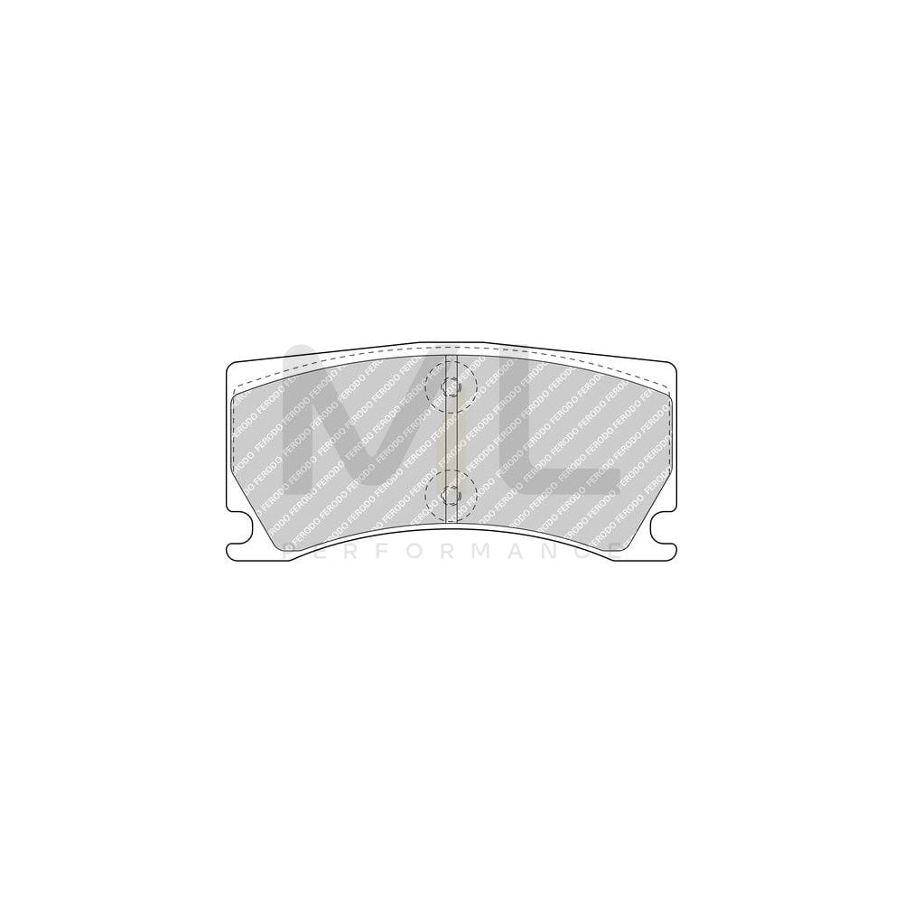 Ferodo Premier Eco Friction Fdb4044 Brake Pad Set Incl. Wear Warning Contact, With Piston Clip, With Accessories | ML Performance Car Parts