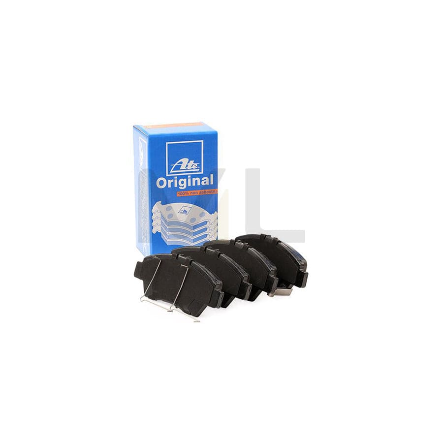 ATE 13.0460-5620.2 Brake pad set with acoustic wear warning, with anti-squeak plate, with accessories