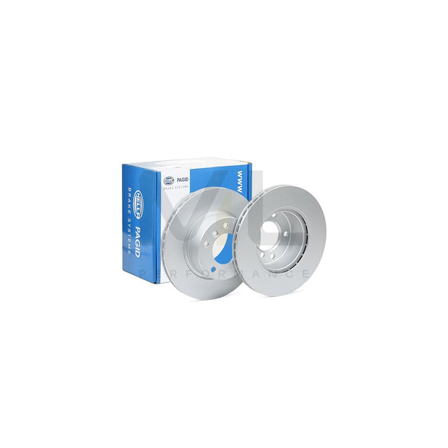 HELLA PRO 8DD 355 111-241 Brake Disc Internally Vented, Coated, without wheel hub, without wheel studs