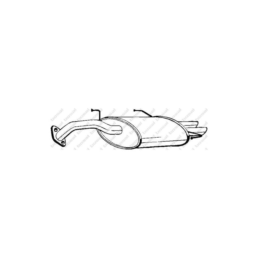 Bosal 228-879 Rear Silencer for Toyota Celica