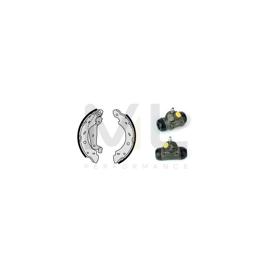 BREMBO STANDARD KIT H 50 005 Brake Shoe Set Ø: 203mm | ML Performance Car Parts