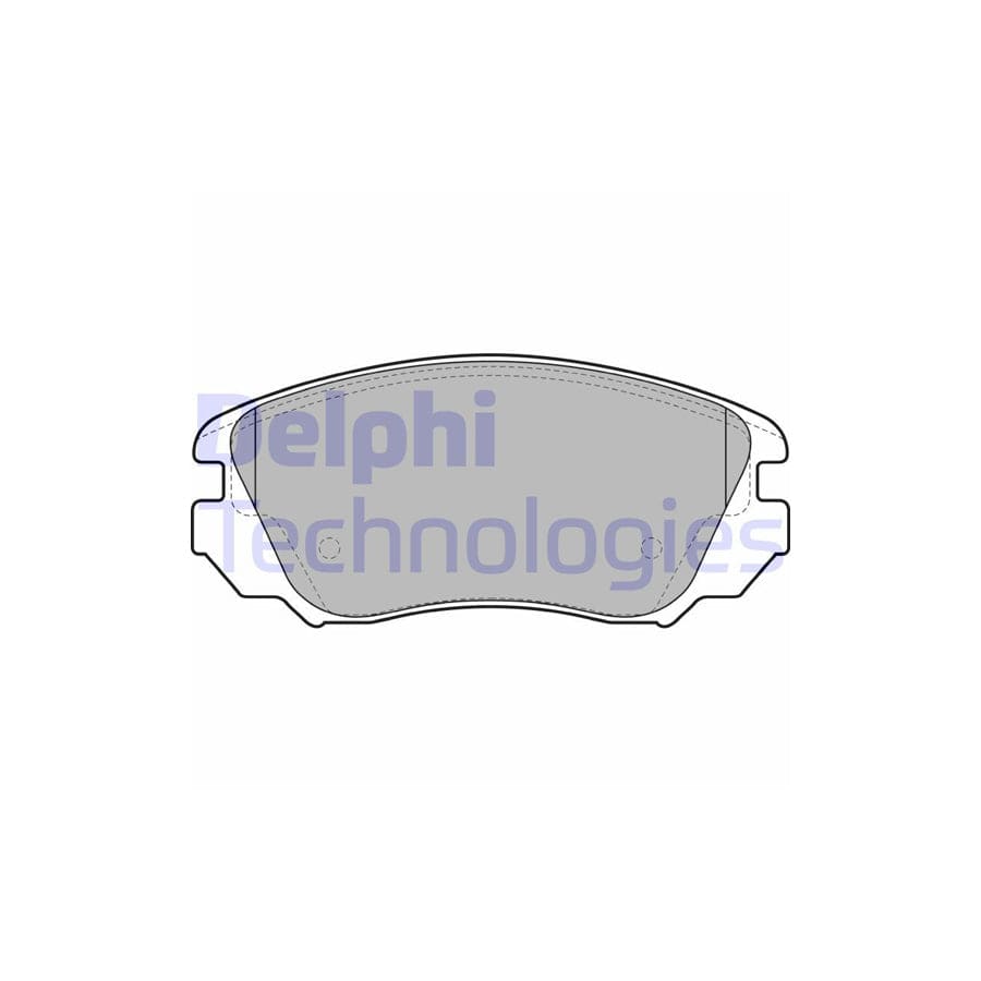 Delphi Lp2080 Brake Pad Set