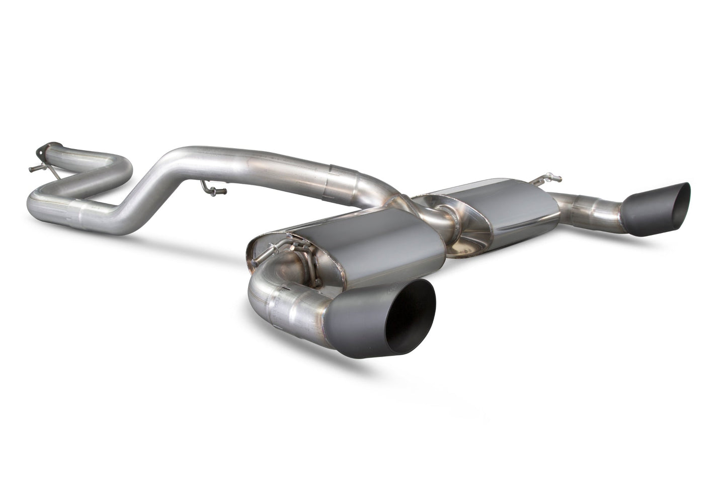 Scorpion SFD066C Ford Focus MK2 RS  Non-Resonated Cat-Back System  | ML Performance US US