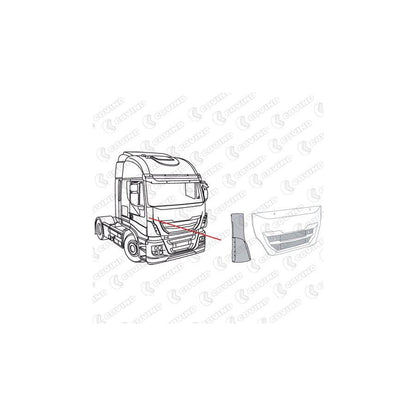 Covind 580/160 Air Deflector, Driver Cab