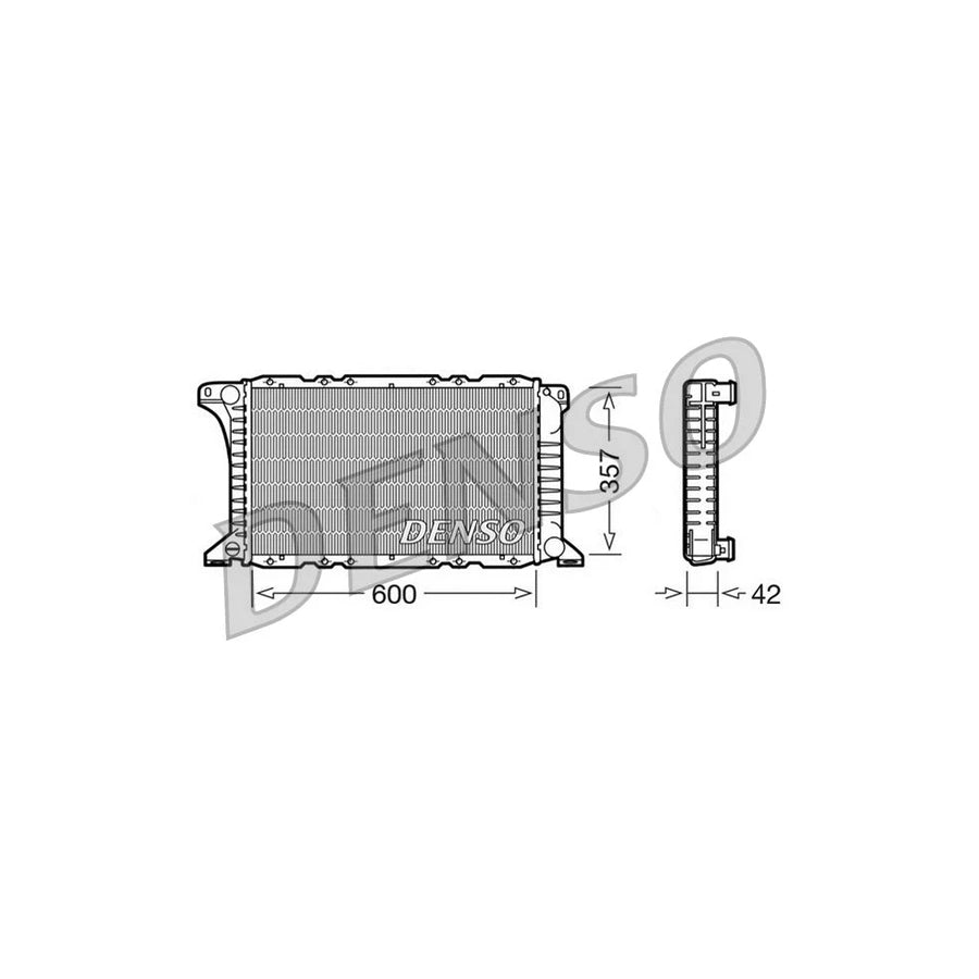 DENSO DRM10090 Engine Radiator for Ford Transit