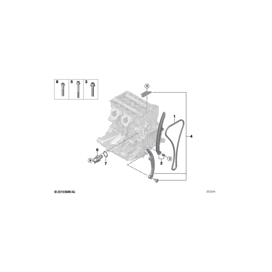 Genuine BMW 11317729597 Gasket (Inc. i3) | ML Performance UK Car Parts