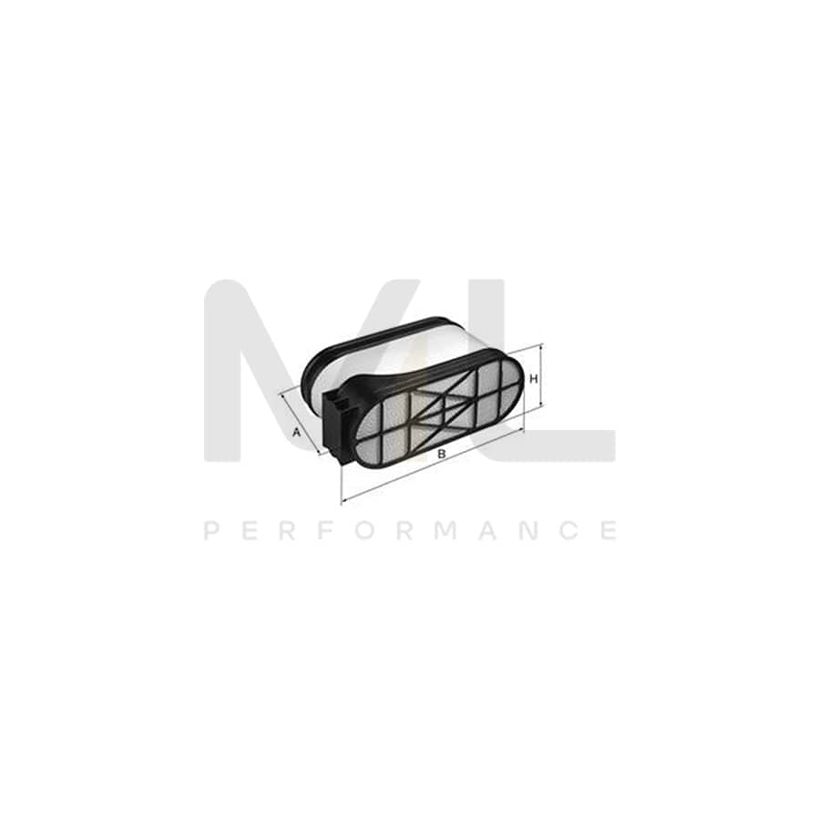 MANN-FILTER C 33 530 Air Filter Filter Insert