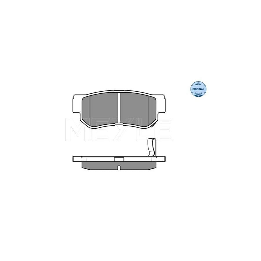 Meyle 025 235 4314/W Brake Pad Set